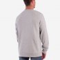 OPENSPACE  SIZE XXL, art & fashion Crewneck Sweatshirt for man, gray, biodegradable package