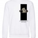 OPENSPACE  SIZE S, art & fashion Crewneck Sweatshirt for man, white, biodegradable package