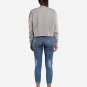 OPENSPACE  SIZE S, art & fashion Crewneck Sweatshirt for woman, gray, biodegradable package