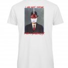 OPENSPACE SIZE L 100% organic cotton, vegan, biodegradable packaging, art t-shirt for man, white