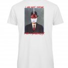 OPENSPACE SIZE XL 100% organic cotton, vegan, biodegradable packaging, art t-shirt for man, white
