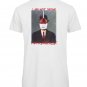 OPENSPACE SIZE XL 100% organic cotton, vegan, biodegradable packaging, art t-shirt for man, white