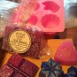 Scented Wax Melt Snap Bar / Highly Scented / with Glitter / 2.5 Oz / Tie Dye