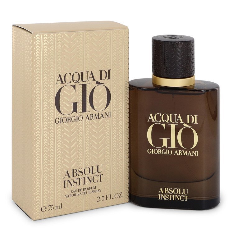 GIORGIO ARMANI Acqua Di Gio Absolu Instinct Cologne, Eau de Parfum 2.5 oz Spray.