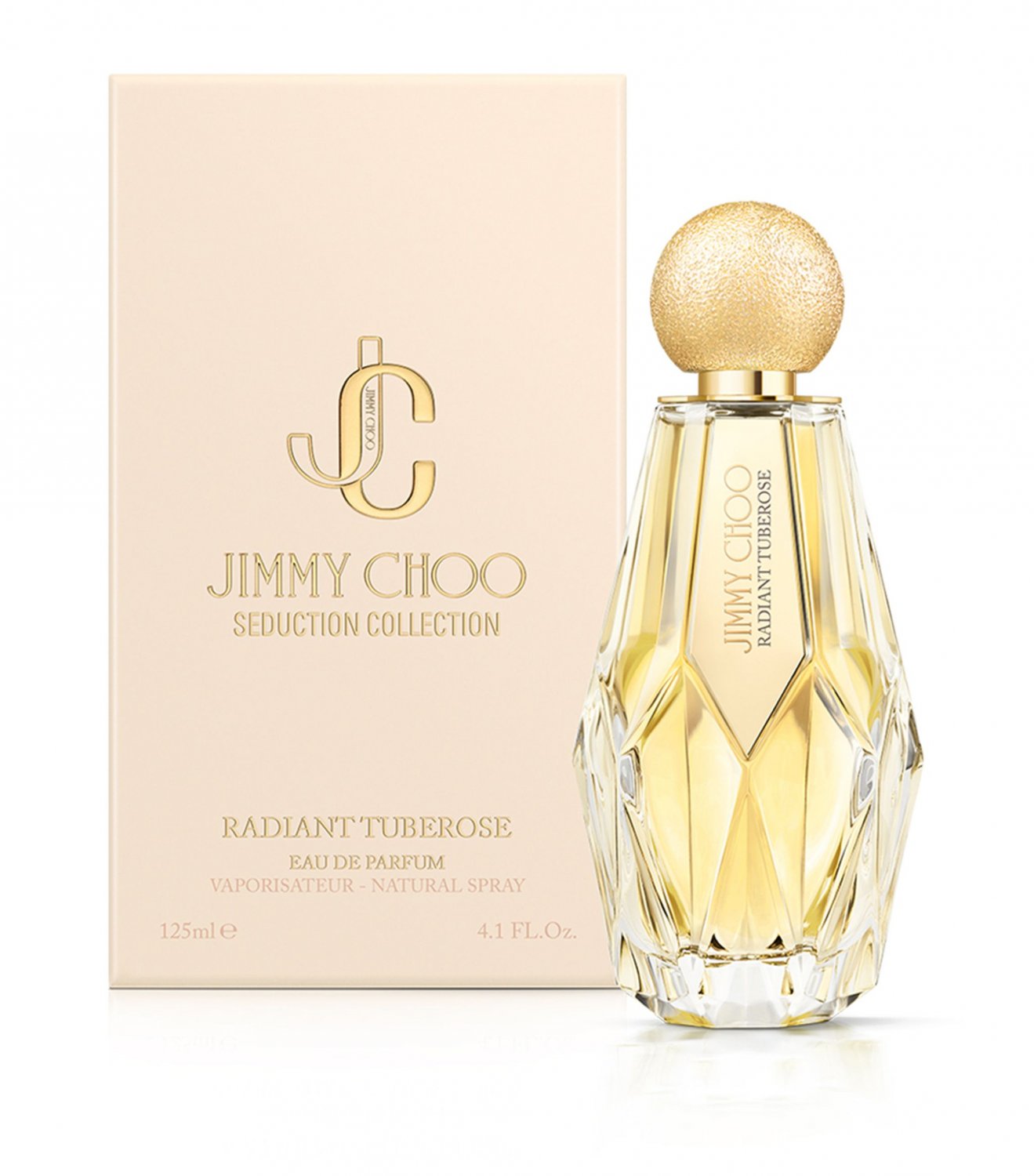 Jimmy Choo Seduction Collection Radiant Tuberose Eau de Parfum 4.1 oz/125 ml Spray.