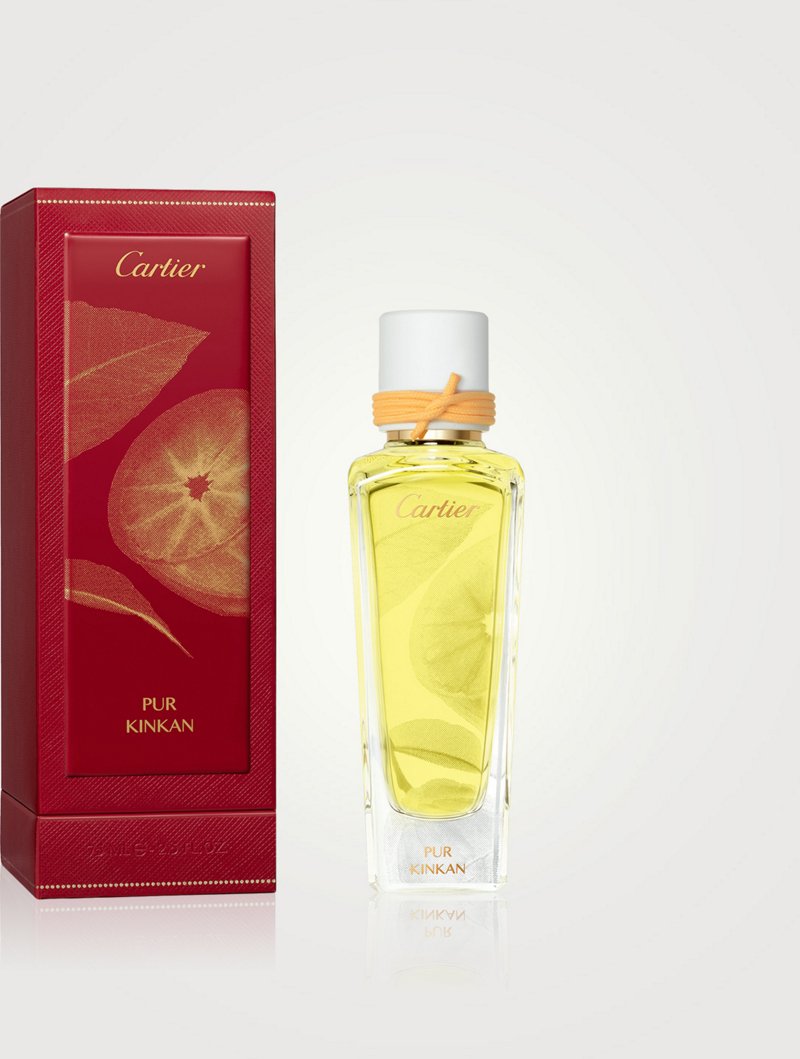 Cartier Pur Kinkan Perfume Eau de Toilette 2.5 oz Spray.