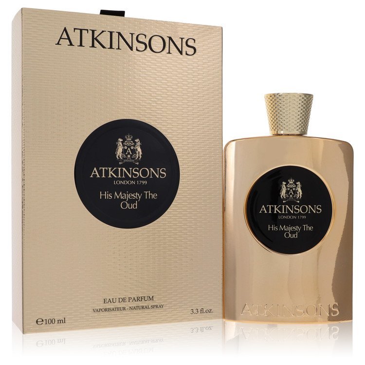 Atkinsons His Majesty The Oud Perfume Eau de Parfum 3.3 oz Spray.