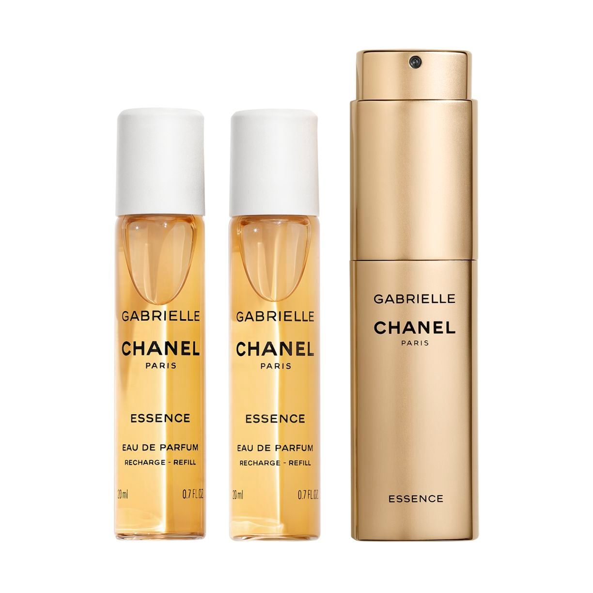 CHANEL GABRIELLE ESSENCE (3 x 0.7 oz) Eau De Parfum EDP TWIST AND