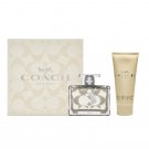 Coach New York Signature Perfume Gift Set Eau de Parfum 3.3 oz Spray + 3.3 oz Body Lotion.
