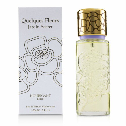 Houbigant Quelques Fleurs Jardin Secret Perfume Eau de Parfum 3.4 oz Spray.