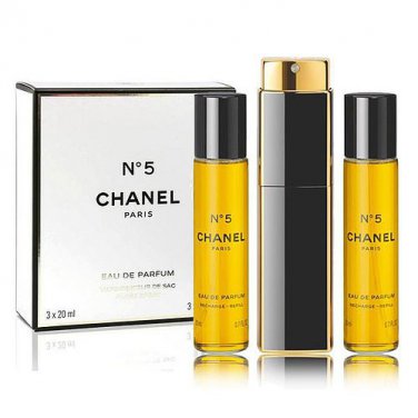 CHANEL No.5 Eau de Parfum Twist Spray (3X0.7 oz)