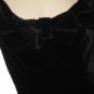 $145 LAURA ASHLEY Black Velvet "Bow" Dress Sz 8 Medium