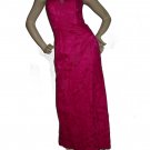 Womens JESSICA McClintock Cerise Dress Sz 7/8 M Medium
