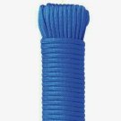 SecureLine 50' BLUE Braided Nylon PARACORD Military Grade Compact 110 lb. NEW!!