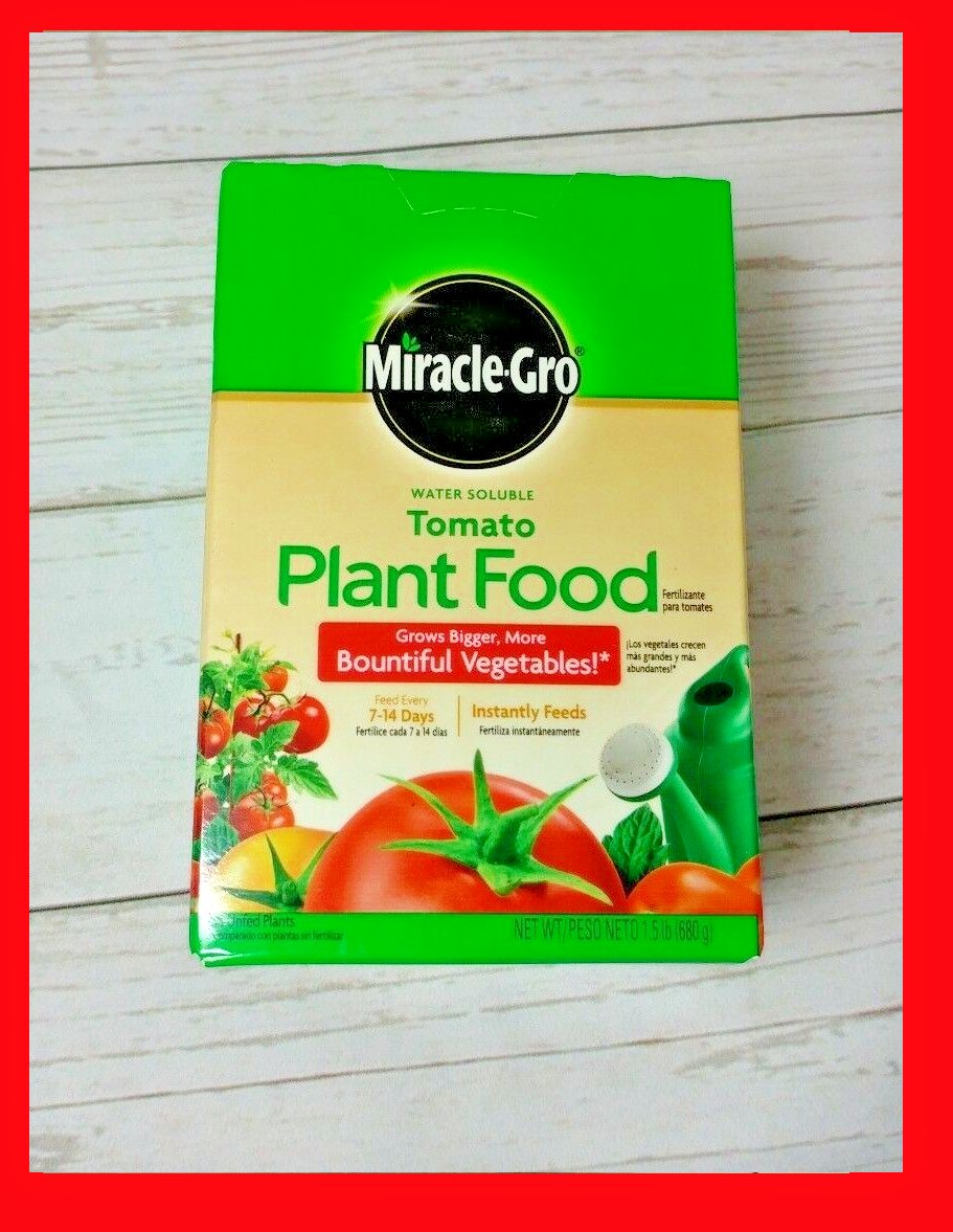 MiracleGro TOMATO PLANT FOOD Fertilizer 1.5lb Bountiful Vegetables181821