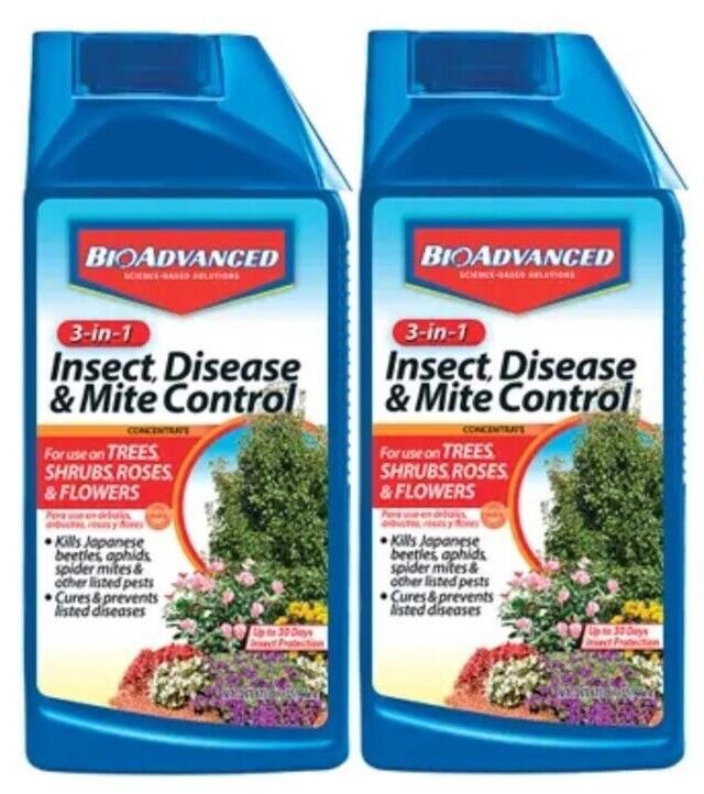 2BioAdvanced 3in1 Insect, Disease, & Mite Control Concentrate Outdoor Use