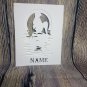 personalised mermaid ariel sunset papercut shadow box, night light digital templet, svg, pdf, scut 5
