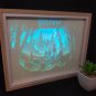 HARRY POTTER   inspired papercut shadow box, night light digital templet, svg, pdf, scut5