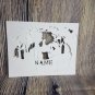 personalised HORSE RIDER papercut shadow box, night light digital templet, svg, pdf, scut5