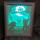 PAW PATROL  inspired papercut shadow box, night light digital templet, svg, pdf, scut5