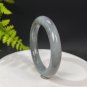 Natural Certificated Smoky Purple Violet Hetian Nephrite Bangle 57MM