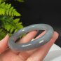 Natural Certificated Smoky Purple Violet Hetian Nephrite Bangle 57MM