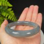 Natural Certificated Smoky Purple Violet Hetian Nephrite Bangle 57MM