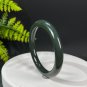 Natural Certificated Deep Qiemolan Hetian Nephrite Bangle 59MM