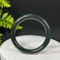 Natural Certificated Deep Qiemolan Hetian Nephrite Bangle 59MM