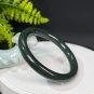 Natural Certificated Deep Qiemolan Hetian Nephrite Bangle 59MM