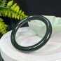 Natural Certificated Deep Qiemolan Hetian Nephrite Bangle 59MM