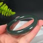 Natural Certificated Deep Qiemolan Hetian Nephrite Bangle 59MM