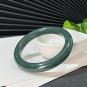 Natural Certificated Qiemolan Hetian Nephrite Bangle 55+MM