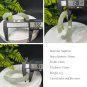 Natural Certificated Hand Carved Two Dragon Heads Yellow Hetian Nephrite Open Bangle 59MM