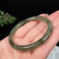 Natural Certificated Icy Green Lake Hetian Nephrite Thin Round Bangle 52MM