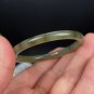 Natural Certificated Icy Green Lake Hetian Nephrite Thin Round Bangle 52MM