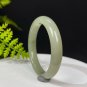 Natural Certificated Green Lake Hetian Nephrite Bangle 53+MM