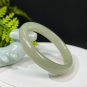 Natural Certificated Green Lake Hetian Nephrite Bangle 53+MM