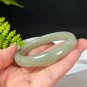 Natural Certificated Green Lake Hetian Nephrite Bangle 53+MM
