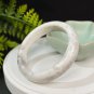 Natural Certificated Smoky White Hetian Nephrite Bangle 59MM
