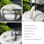 Natural Certificated Smoky White Hetian Nephrite Bangle 59MM