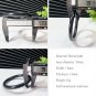 Natural Certificated Exquisite Black Mutton Fat Hetian Nephrite Bangle 59MM