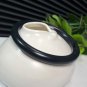 Natural Certificated Excellent Black Mutton Fat Hetian Nephrite Bangle 59MM