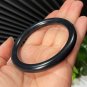 Natural Certificated Excellent Black Mutton Fat Hetian Nephrite Bangle 59MM