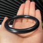 Natural Certificated Excellent Black Mutton Fat Hetian Nephrite Bangle 59MM