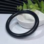 Natural Certificated Collectible Black Mutton Fat Hetian Nephrite Bangle 59MM