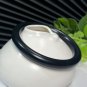Natural Certificated Collectible Black Mutton Fat Hetian Nephrite Bangle 59MM