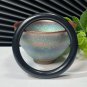 Natural Certificated Collectible Black Mutton Fat Hetian Nephrite Bangle 59MM