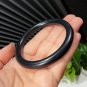 Natural Certificated Collectible Black Mutton Fat Hetian Nephrite Bangle 59MM