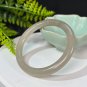 Natural Certificated Lotus Pink Hetian Nephrite Bangle 58MM